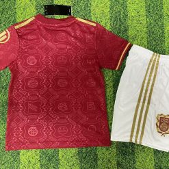 Alternative view of 2025/2026 Kids Size Bayern Munich 125th Anniversary Red Edition Football Shirt 1:1 Thai Quality
