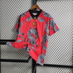 Alternative view of 2019/2020 Manchester United Chinese Dragon Football Shirt  1:1 Thai Quality