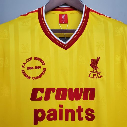 1985/1986 Retro Liverpool Away Football Shirt 1:1 Thai Quality - Image 3