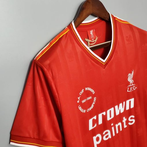 1985/1986 Retro Liverpool Home Football Shirt 1:1 Thai Quality - Image 6