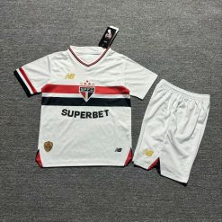 2025/2026 Kids Size Sao Paulo Home Football Shirt 1:1 Thai Quality