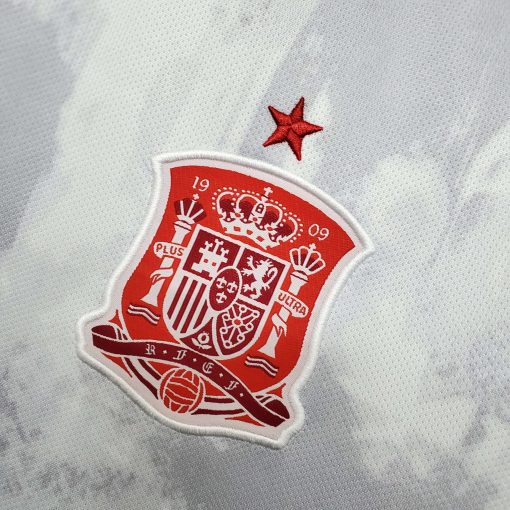 Soccer Shirt Spain 2020 White Away - Image 5