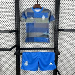 2025/2026 Kids Size Real Madrid Training Football Shirt 1:1 Thai Quality