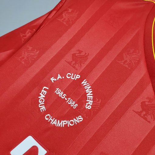 1985/1986 Retro Liverpool Home Football Shirt 1:1 Thai Quality - Image 4