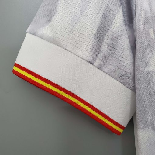 Soccer Shirt Spain 2020 White Away - Image 8