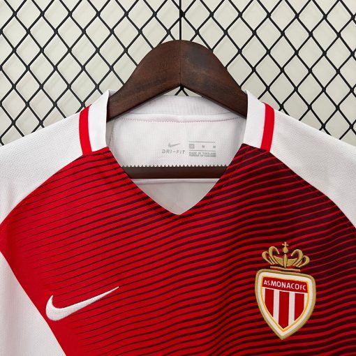2016/2017 Retro Monaco Home Football Shirt 1:1 Thai Quality - Image 3