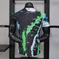 Alternative view of 2025/2026 Player Version Real Madrid Special Edition Black Green Football Shirt 1:1 Thai Quality