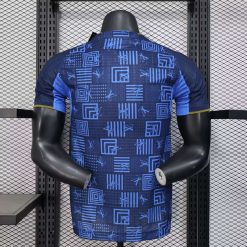 Alternative view of 2025/2026 Player Version Real Madrid Special Edition Dark Blue Football Shirt 1:1 Thai Quality