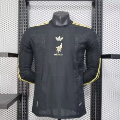2025 Long Sleeve Player Version Mexico National Special Edition Gold Cup Football Shirt 1:1 Thai Quality